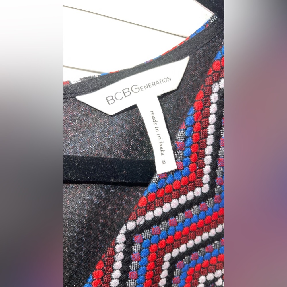 Bcbgeneration Textured Multicolor Mini Dress - image 5